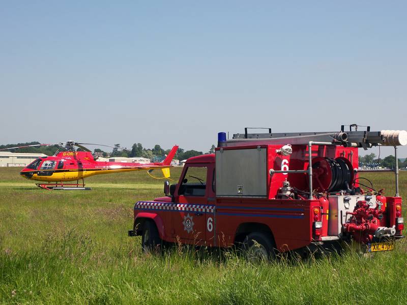 helecopter aviation truck